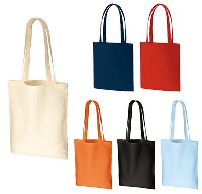 コットンナチュラルショルダートートバッグ