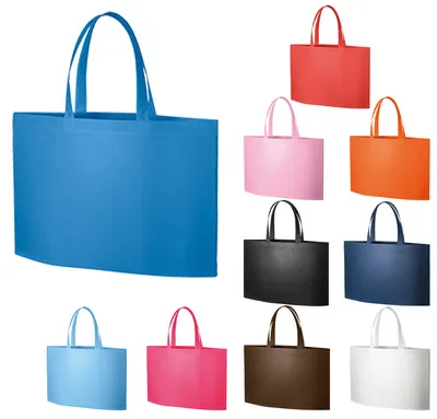 不織布イベントトートバッグガゼットマチ付