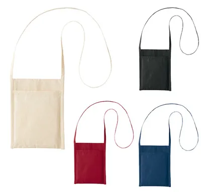 厚手コットンミニサコッシュ